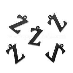Breloques alphabet en acier inoxydable 304&nbsp;STAS-H122-Z-EB