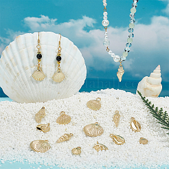 16 pièces 8 styles pendentifs en alliage&nbsp;TIBEP-BC0001-05