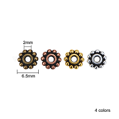 Distanzringe aus tibetischer Legierung&nbsp;PALLOY-CJ0001-55-RS