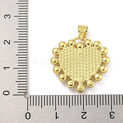 Gestellbeschichtung Messing Pflastern natürliche Muschel Anhänger&nbsp;KK-G513-30G
