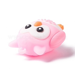 Pvc cartoon eule puppe anhänger&nbsp;KY-C008-04B
