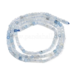Chapelets de perles en aigue-marine naturelle&nbsp;G-L628-D10-2x2mm-01