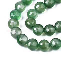 Cuentas de ágata natural hebras&nbsp;G-N326-100A-09