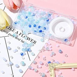 Kit per realizzare braccialetti rotondi con perline acriliche fai da te&nbsp;DIY-FS0007-02A