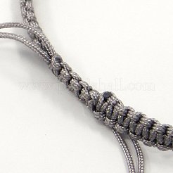 Création de bracelets de corde en nylon tressée&nbsp;AJEW-M001-17