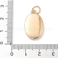 Bedruckte Messinganhänger&nbsp;KK-D104-02A-G