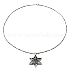 Colliers pendentifs en acier inoxydable 201 anti-ternissement&nbsp;NJEW-B095-01