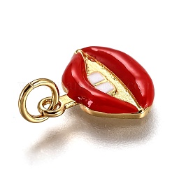 Messing Emaille Anhänger / charms&nbsp;KK-B026-23G