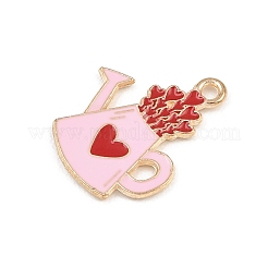 Pendenti smaltati in lega di San Valentino&nbsp;ENAM-I084-01KCG-11
