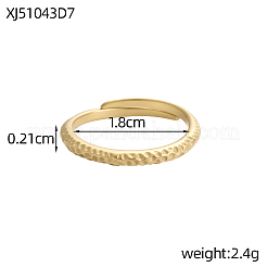304 Edelstahlringe für Damen&nbsp;STAS-OY017-68G