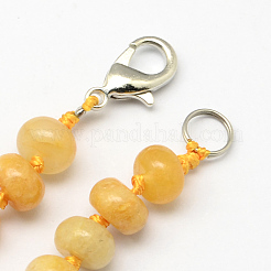 Collares de abalorios de piedras preciosas de moda&nbsp;NJEW-R211-31