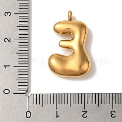 Ionenplattierung (IP) 304 Edelstahlanhänger&nbsp;STAS-M017-08G-05