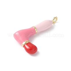 Pendentifs d'émail en laiton &nbsp;KK-E093-03G-L-02