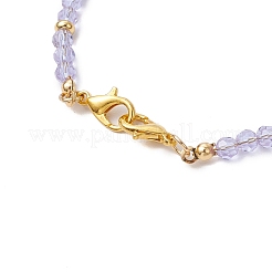 Braccialetti elastici con perline di cristallo austriaco imitazione&nbsp;BJEW-JB11571