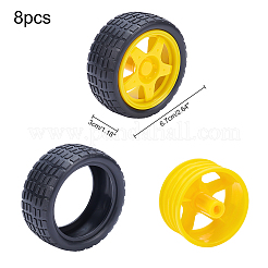 Accessoires de jouet de robot de roue de PVC&nbsp;FIND-GA0001-18