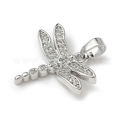 Pendentifs avec zircon cubiques à micro-pavés en laiton&nbsp;KK-I371-24P