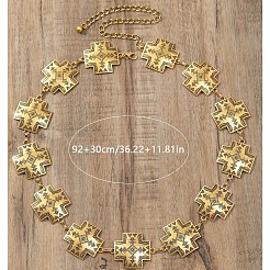 Tibetischen Stil Legierung Cross Link Kette Taille Bauchketten für Frauen&nbsp;FS-WGDCD99-01