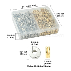 400 stücke 2 farben ccb kunststoffperlen&nbsp;CCB-FS0001-11