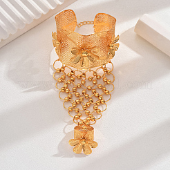 Bracelets luxueux en fer pour mariée du Moyen-Orient avec motif floral&nbsp;EW5813
