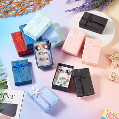 12 Stück 6 Arten Karton Schmuckset-Boxen&nbsp;CBOX-TA0001-12