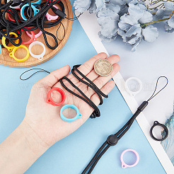 Verstellbares Anti-Verlust-Halsband aus Polyester für elektronische Zigaretten&nbsp;AJEW-GF0006-16