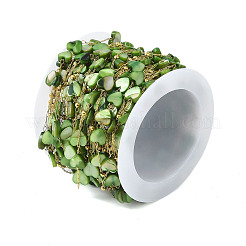 Catene in acciaio inossidabile 304 placcate ioni cuore (ip)&nbsp;AJEW-Q150-03G-01