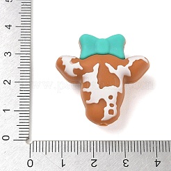 Silikonperlen mit Tiermotiven&nbsp;SIL-E013-03T