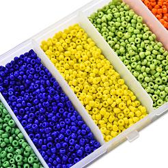 Perline di vetro 6000 pz 5 colori&nbsp;SEED-YW0001-15B