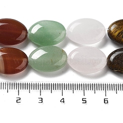 Natürliche Amethyst & Bergkristall & grüner Aventurin & Karneol & Tigerauge Perlenstränge&nbsp;G-P528-M20-01