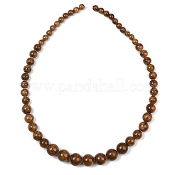 Colliers de perles dégradées en jade persan naturel&nbsp;GG-CBA2AE1-A05-C