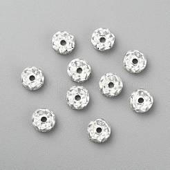 Eisenkristall-Strass-Abstandshalterperlen&nbsp;RB-A008-8MM-S