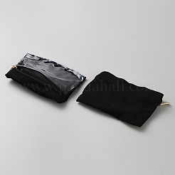 6 Stück rechteckige Aufbewahrungsbeutel aus Polyester für Schmuck&nbsp;ABAG-WH20006-11C