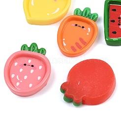 Lebensmittel-Cabochons aus undurchsichtigem Kunstharz&nbsp;RE-CBAA0C5-02