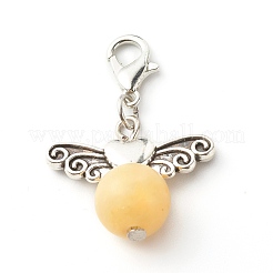 Natürliche Jade Anhänger&nbsp;HJEW-JM00525