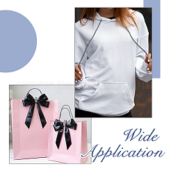 PVC- und Strass-Schnürsenkel&nbsp;DIY-DC0003-43A