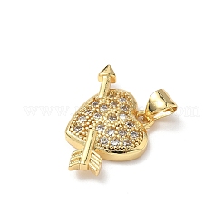 Ottone micro spianare pendenti zirconi&nbsp;KK-Q068-13G