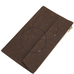 1 pochette de rangement rectangulaire à fermeture éclair pour factures en papier&nbsp;ABAG-CP0001-32A
