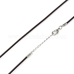 Cordon en cuir fabrication de collier&nbsp;NJEW-A280-2.0mm-02