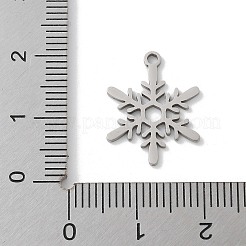 Pendentifs de Noël en acier inoxydable 201&nbsp;STAS-S157-02G-P