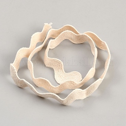 Ruban de bordure à franges ondulées en coton&nbsp;OCOR-WH20008-02I