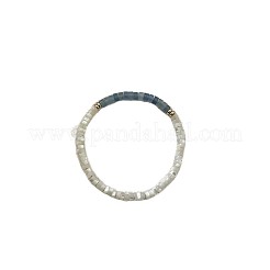 Stretch-Armbänder aus natürlichen Muschelperlen für Frauen&nbsp;LS-SH9239-1