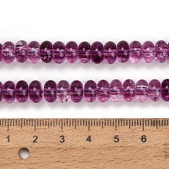 Colliers de perles de verre teintées imitant les pierres précieuses&nbsp;GL-Z001-03A-05