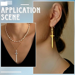 60 pz 4 stili pendenti in lega di stile tibetano&nbsp;FIND-YW0012-79