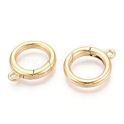 Anelli a molla in ottone&nbsp;KK-T078-22G