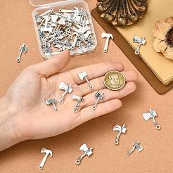 50 pz 5 stili pendenti in lega di zinco in stile tibetano&nbsp;TIBEP-CJ0003-56