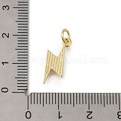 Colgante micropavé cubic zirconia de latón&nbsp;KK-R002-03G