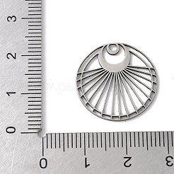 201 pendentifs en filigrane d'acier inoxydable&nbsp;STAS-K298-06P-1