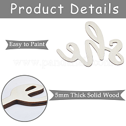 Pezzi di legno&nbsp;WOOD-WH0131-14A