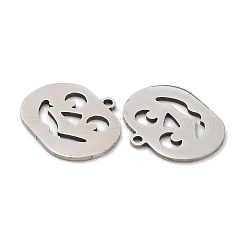 Pendentifs en acier inoxydable 201 anti-ternissement&nbsp;STAS-E200-03P