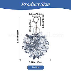 Portachiavi a forma di fiore&nbsp;KEYC-WH20005-30C
